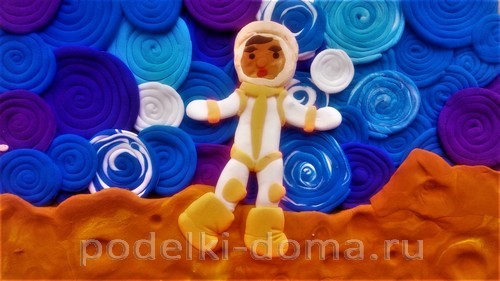 Поделки из пластилина на тему «Космос» Поделки из пластилина на тему «Космос»