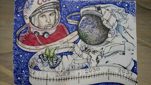 Рисунки на тему «Космос» Рисунки на тему «Космос»