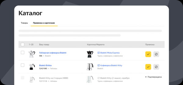 Простой способ проверить связь товара и карточки в Яндекс Маркете