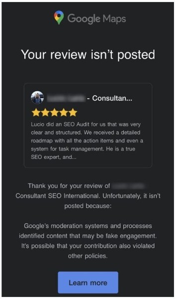 Google Карты стали уведомлять авторов о причинах отклонения отзывов Google Карты стали уведомлять авторов о причинах отклонения отзывов