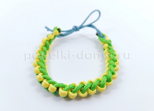 Как сплести браслеты из шнуров и нитей Как сплести браслеты из шнуров и нитей