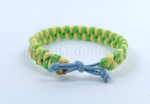 Как сплести браслеты из шнуров и нитей Как сплести браслеты из шнуров и нитей