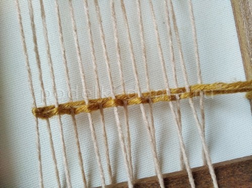 Тканая салфетка без станка Тканая салфетка без станка