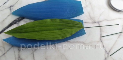 Цветок альстромерия из холодного фарфора