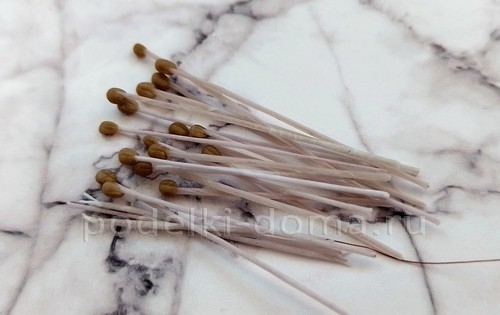 Цветок альстромерия из холодного фарфора