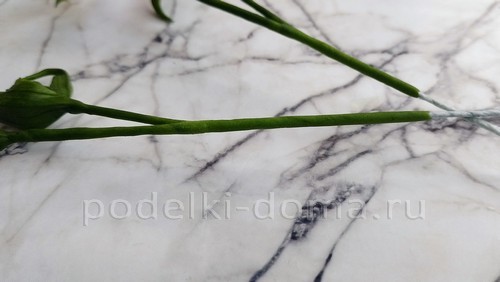 Цветок альстромерия из холодного фарфора