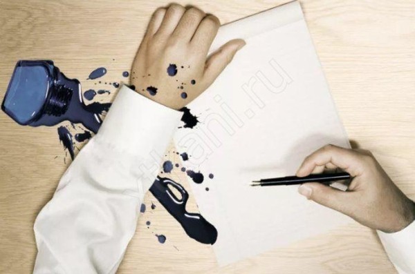 Как избавиться от чернильных пятен и чем оттереть следы от ручки на одежде, чтобы не повредить ткань Как избавиться от чернильных пятен и чем оттереть следы от ручки на одежде, чтобы не повредить ткань