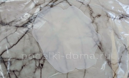 Цветок альстромерия из холодного фарфора