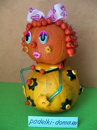 Поделки из тыквы