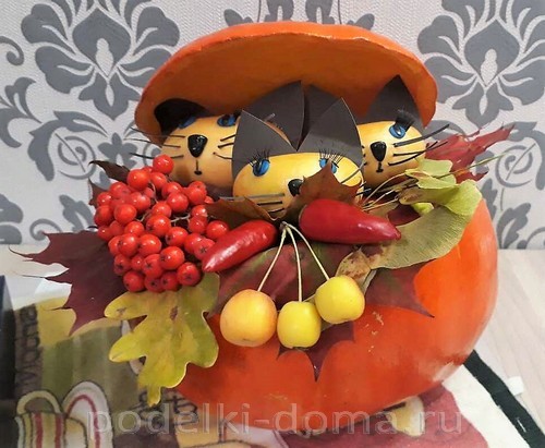 Поделки из тыквы