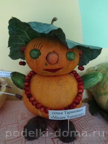 Поделки из тыквы
