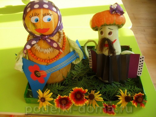 Поделки из тыквы