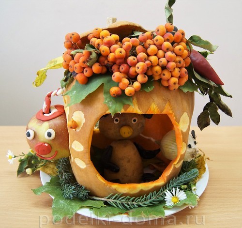 Поделки из тыквы