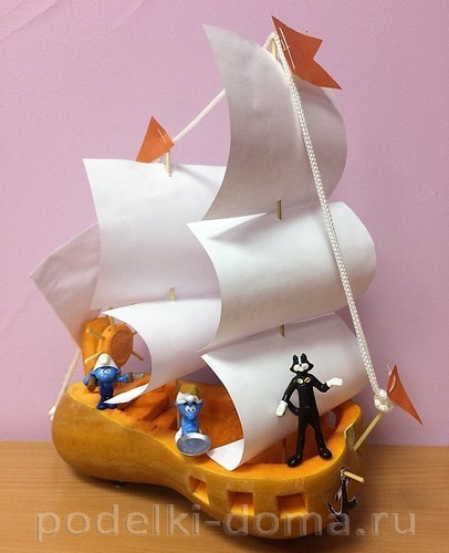 Поделки из тыквы