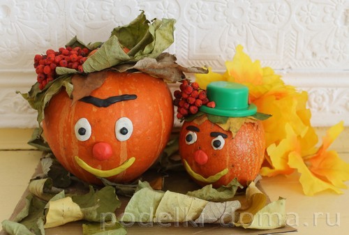 Поделки из тыквы