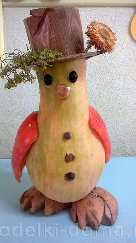 Поделки из тыквы