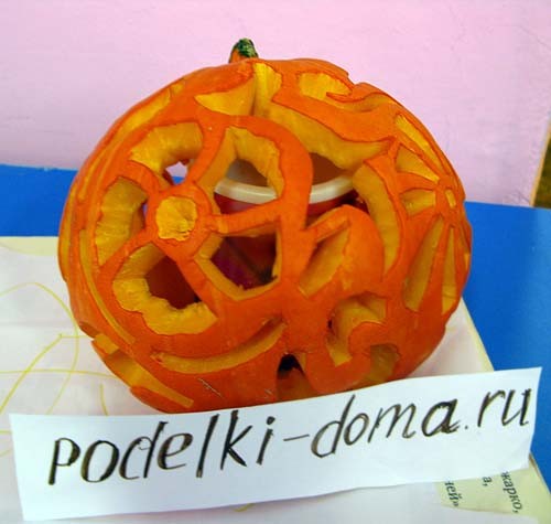 Поделки из тыквы