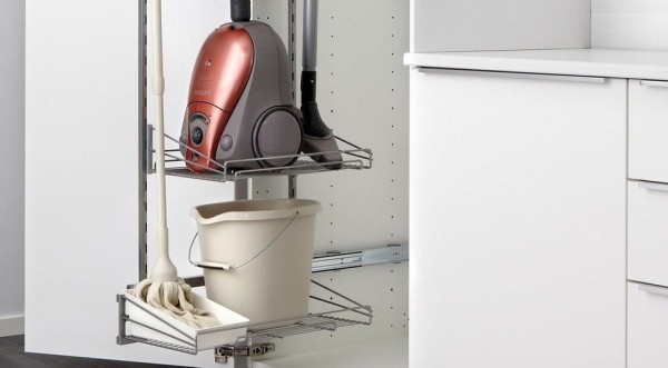 Где хранить швабру и ведро, чтобы они не мешали в квартире Где хранить швабру и ведро, чтобы они не мешали в квартире