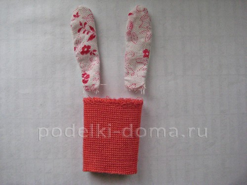 Игрушка на ёлку «Заяц» из лампочки