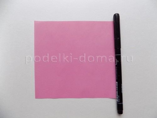 Зайчик из бумаги (оригами) Зайчик из бумаги (оригами)