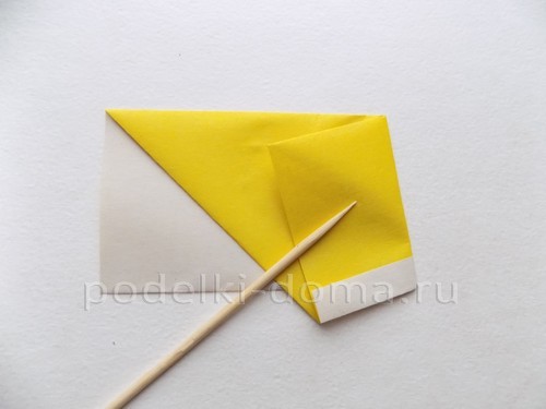 Колокольчики из бумаги (оригами)