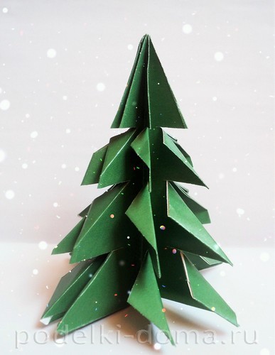 Колокольчики из бумаги (оригами)
