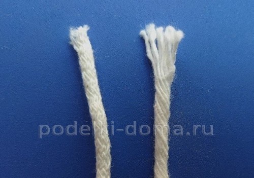 Ангел в технике макраме