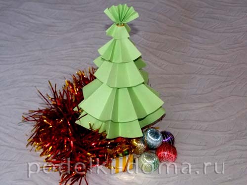 Колокольчики из бумаги (оригами)