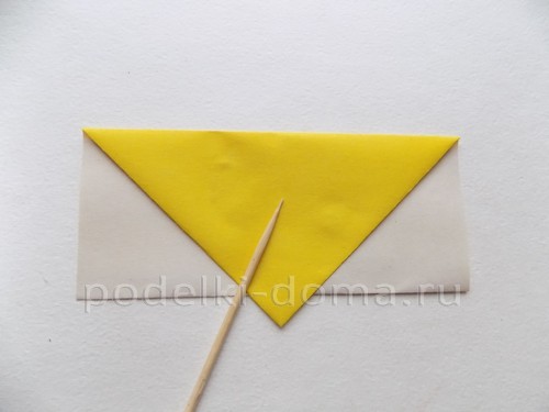 Колокольчики из бумаги (оригами)