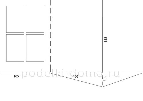 Новогодняя открытка «Окошко» Новогодняя открытка «Окошко»