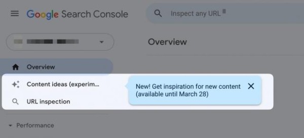 Тестируемая функция «идеи для контента» в Search Console может быть закрыта 28 марта 2023 года Тестируемая функция «идеи для контента» в Search Console может быть закрыта 28 марта 2023 года