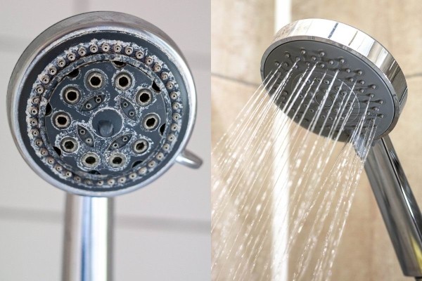 Какими способами можно очистить душевую лейку от известкового налета и камня Какими способами можно очистить душевую лейку от известкового налета и камня