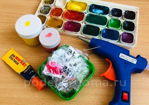 Пасхальная композиция из подручных материалов Пасхальная композиция из подручных материалов