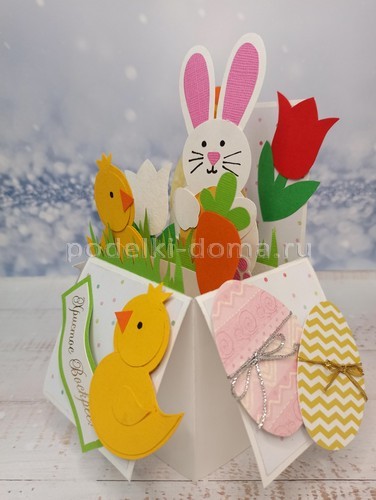 Пасхальная композиция из подручных материалов Пасхальная композиция из подручных материалов