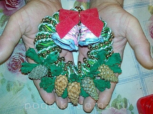 Делаем основу для венков из травы