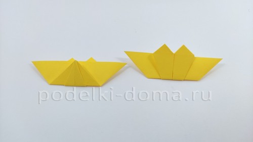 Поделка «Подсолнух» в технике оригами Поделка «Подсолнух» в технике оригами