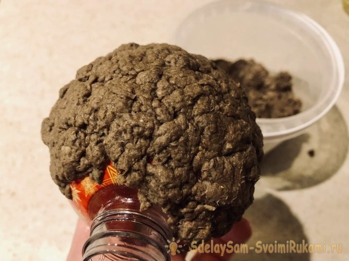 Ёлочный шар из упаковки от яиц Ёлочный шар из упаковки от яиц