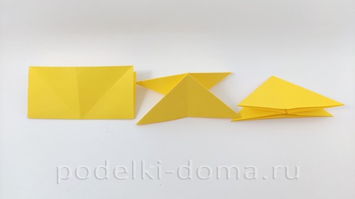 Поделка «Подсолнух» в технике оригами Поделка «Подсолнух» в технике оригами