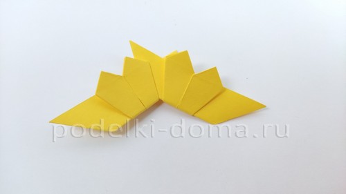 Поделка «Подсолнух» в технике оригами Поделка «Подсолнух» в технике оригами