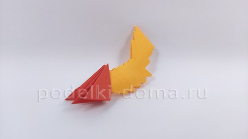 Дракон в технике модульное оригами Дракон в технике модульное оригами