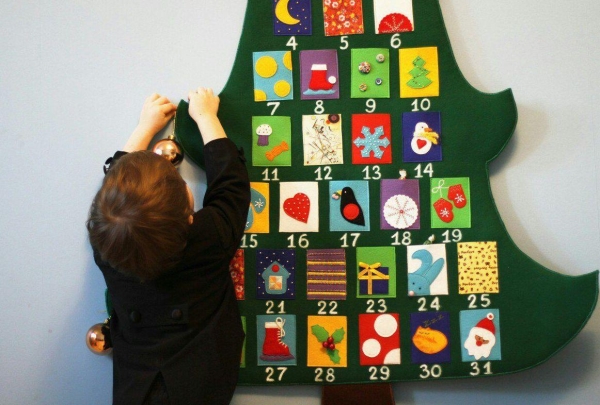 В ожидании праздника: как сделать новогодний адвент-календарь для ребенка В ожидании праздника: как сделать новогодний адвент-календарь для ребенка