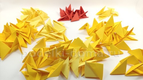 Дракон в технике модульное оригами Дракон в технике модульное оригами