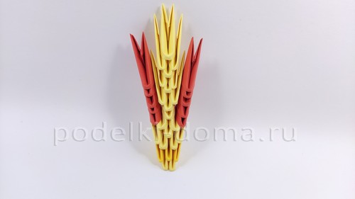 Дракон в технике модульное оригами Дракон в технике модульное оригами