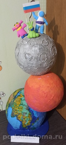 Ещё 2 ракеты — поделки из подручного материала Ещё 2 ракеты — поделки из подручного материала