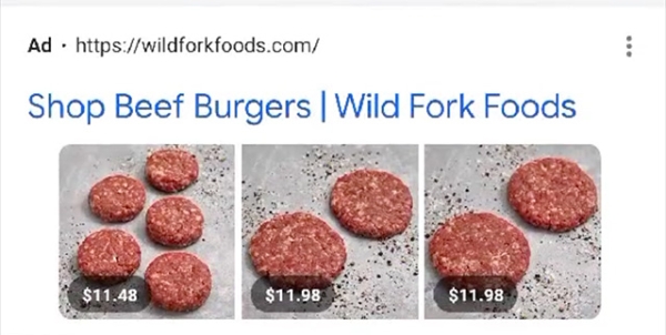 Google Ads тестирует новый рекламный формат объявлений с тремя ссылками-картинками