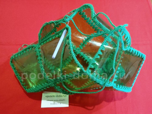 Сумка из пластиковых бутылок Сумка из пластиковых бутылок