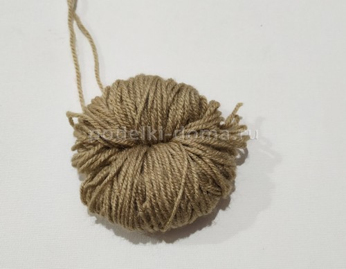 Игрушки из помпонов: кролик, мишка, собачка, хомячок Игрушки из помпонов: кролик, мишка, собачка, хомячок