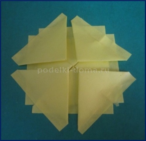 Аппликация в технике «Артишок»