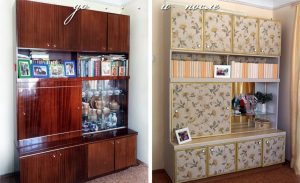 Как можно обновить старый и ненужный шкаф своими руками Как можно обновить старый и ненужный шкаф своими руками