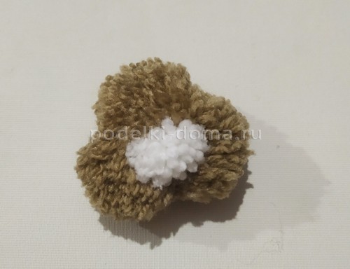 Игрушки из помпонов: кролик, мишка, собачка, хомячок Игрушки из помпонов: кролик, мишка, собачка, хомячок